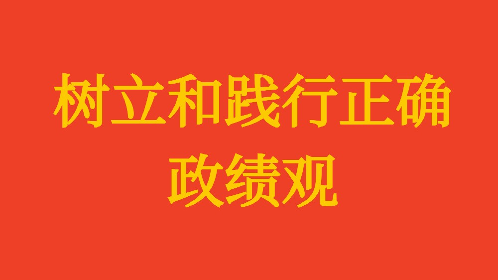 實(shí)干擔(dān)當(dāng) 為民造福——習(xí)近平總書(shū)記引領(lǐng)全黨樹(shù)立和踐行正確政績(jī)觀